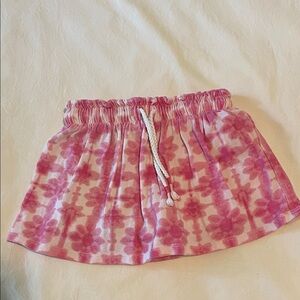 Cat & Jack Pink Floral Skort